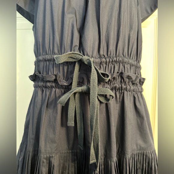 Ulla Johnson Delmara Dress In midnight (deep navy) size 6 pockets - Picture 7 of 16